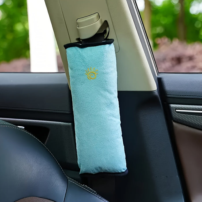 Car Automotive Seat Belt Cover Shoulder Cover Seat Belt Holder Cute Lengthened And Thickened Plush Safety Belt Shoulder Cover