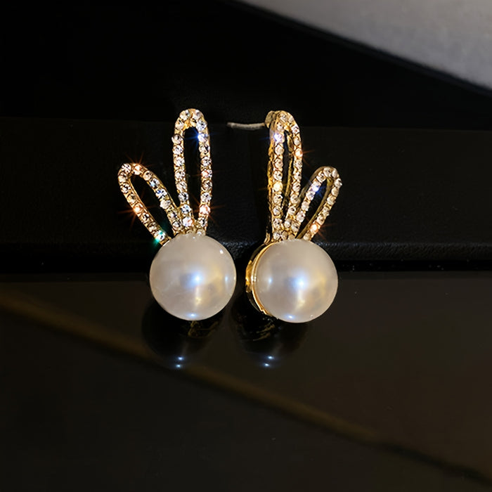 Women's Earring 1 Pair Rabbit Cute Sweet Ear Ornaments