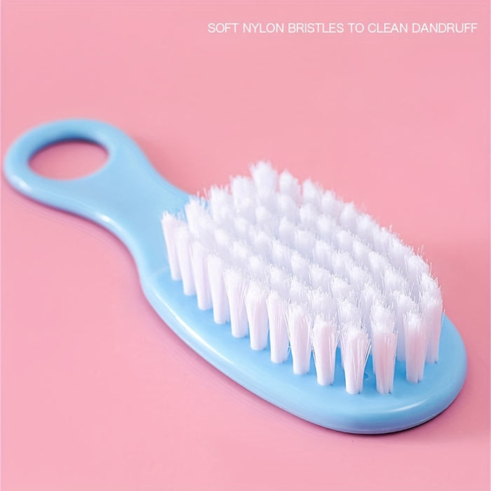 6pcs/set, Comb Brush Nail Clipper Scissors Set, Manicure Pedicure Tool Set