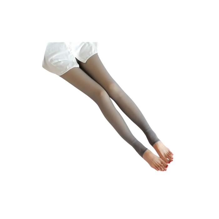 Women Thermal Leggings Winter Warm Sexy Elastic Translucent Pantyhose Female Fleece Thermal High Waist Slim Thicken Tight Pants