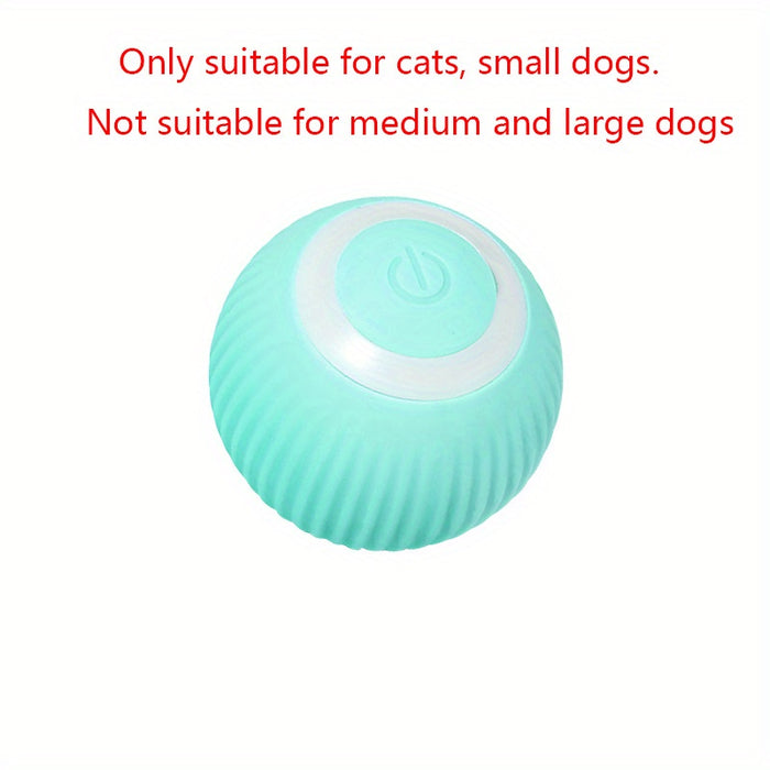 Interactive Electric Rolling Ball Cat Toy: Self-Moving & Smart Play for Kittens & Cats