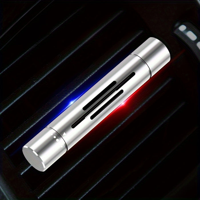 Car Air Freshener Vent Clip with Essential Oil Scents - Aromatherapy Diffuser for Refreshing Fragrance - 5 Scent Sticks and Holder