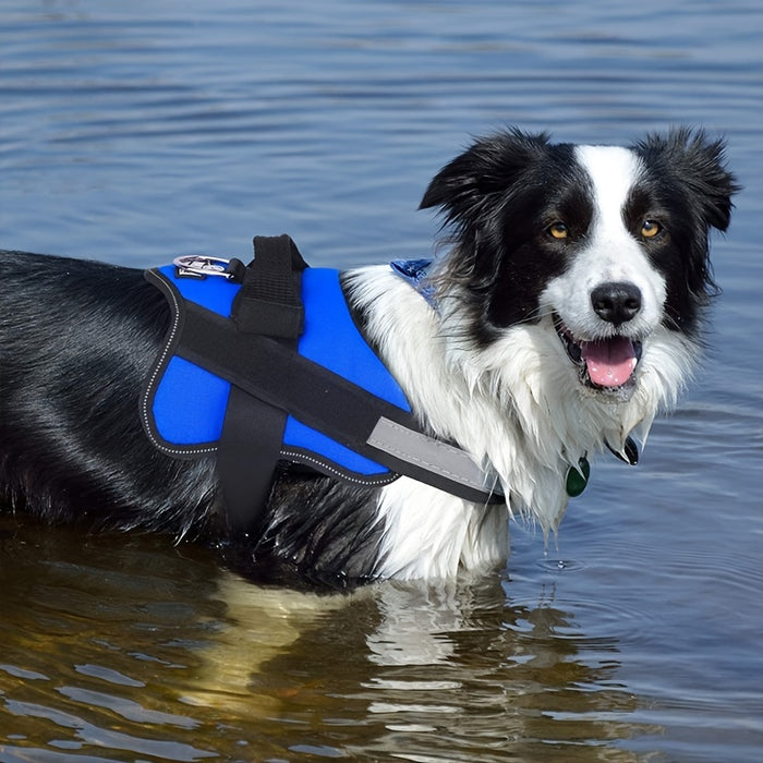 Reflective No-Pull Dog Harness with Breathable Design and Handle for Control and Comfort
