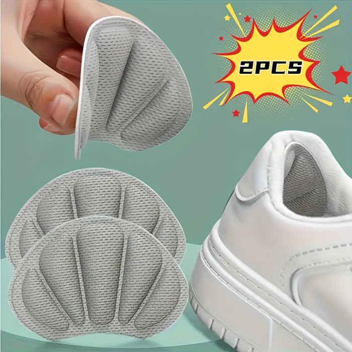 A Pair of Sports Shoes with Heel Stickers for Men And Women, Designed to Prevent Slipping And Rubbing at The Heel, Adjustable Half-Size Insoles.