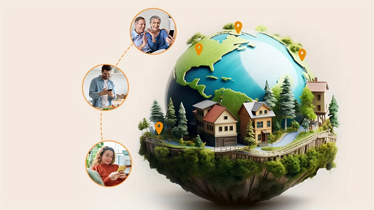 BOIFUN 720P WiFi Youngsters Monitor Camera with App Control, 5" Screen, Motion & Crying Detection, PTZ, Night Vision, Alarm Area, Temperature & Humidity Sensor, Two-Way Talk, ECO Mode, Rechargeable Battery, Smartphone App Com