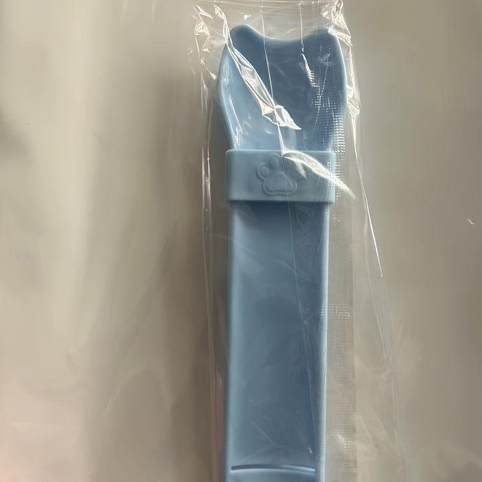 Cat Strip Squeeze Spoon: Lickable Wet Cat Treat Feeder for Easy Feeding