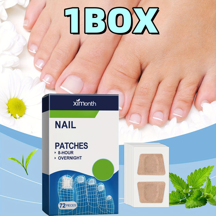 Tea Tree Oil Essence Patches, 72pcs - Travel-Sized, No Battery Required
