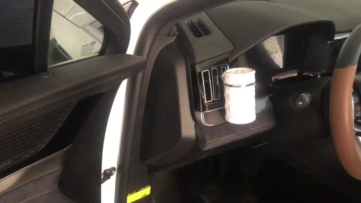 Car Ashtray With LED Light Rhinestone Ashtray Car Smokeless Smoke Cup Holder Storage Auto Accessories