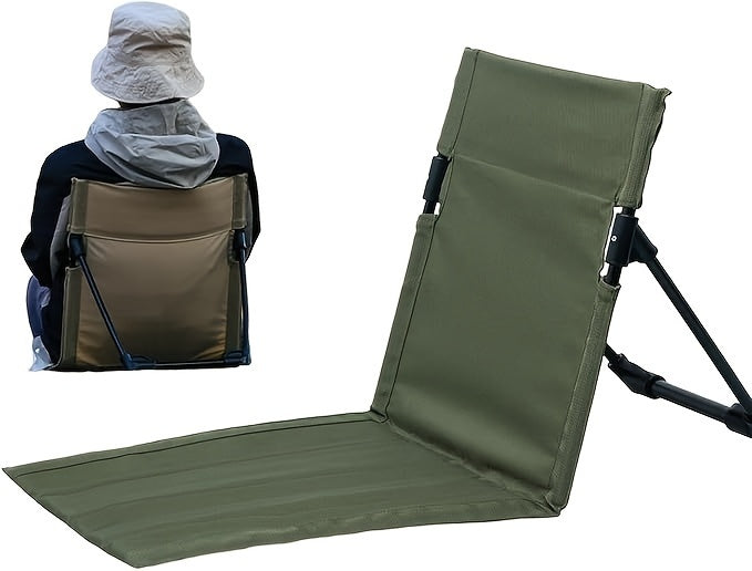Ultra-Light Folding Chair For Camping, Beach, And Road Trips - Durable Aluminum Alloy, Portable And Comfortable Christmas Gift