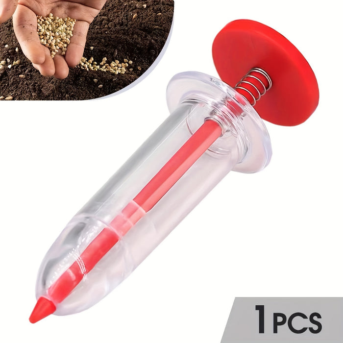 Handheld Seed Dispenser - Easy-to-Use Manual Sower for All Seeds, Ideal for Garden & Lawn Care, Seed Point Spreader