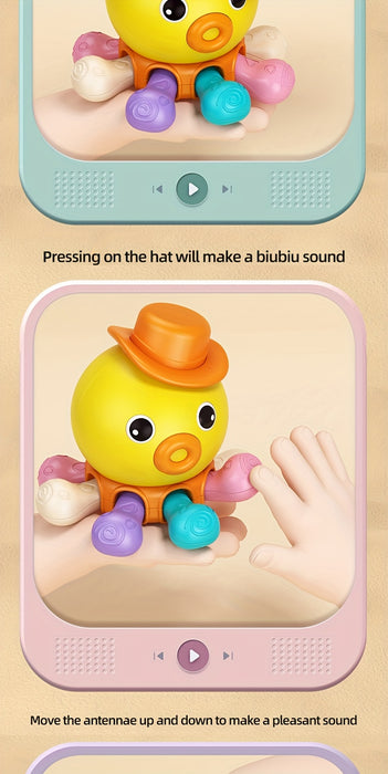 Baby Finger Octopus Early Education Toy, Rotate And Press To Exercise Baby'S Arm Movements, Grasp Training Skills, Sensory Puzzle Toy, Suitable For Christmas, Easter, Valentine'S Day Gifts