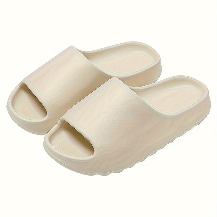 Men's EVA Cloud Slides: Non-Slip Open Toe Beach & Shower Shoes for Spring/Summer