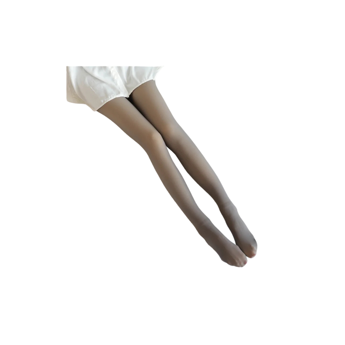 Women Thermal Leggings Winter Warm Sexy Elastic Translucent Pantyhose Female Fleece Thermal High Waist Slim Thicken Tight Pants
