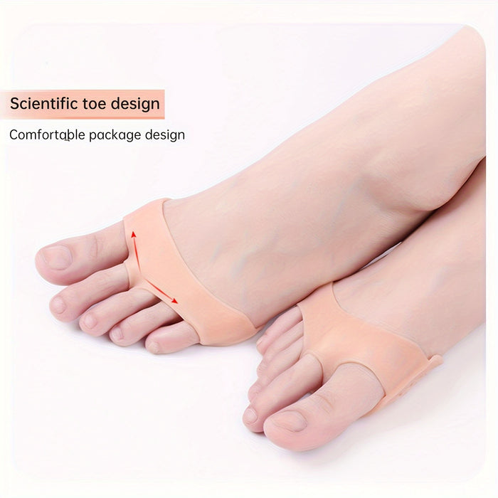 1 Pair, Silicone Foot Silicone Pad, Forefoot Silicone Pad, Insole, Honeycomb Mesh Foot Pad