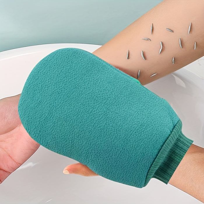 Double Sided Exfoliating Gloves - Shower Gloves Mitt Washcloth Bath Gloves For Massage And Body Scrubs - Body Scrubber Bathing Accessories