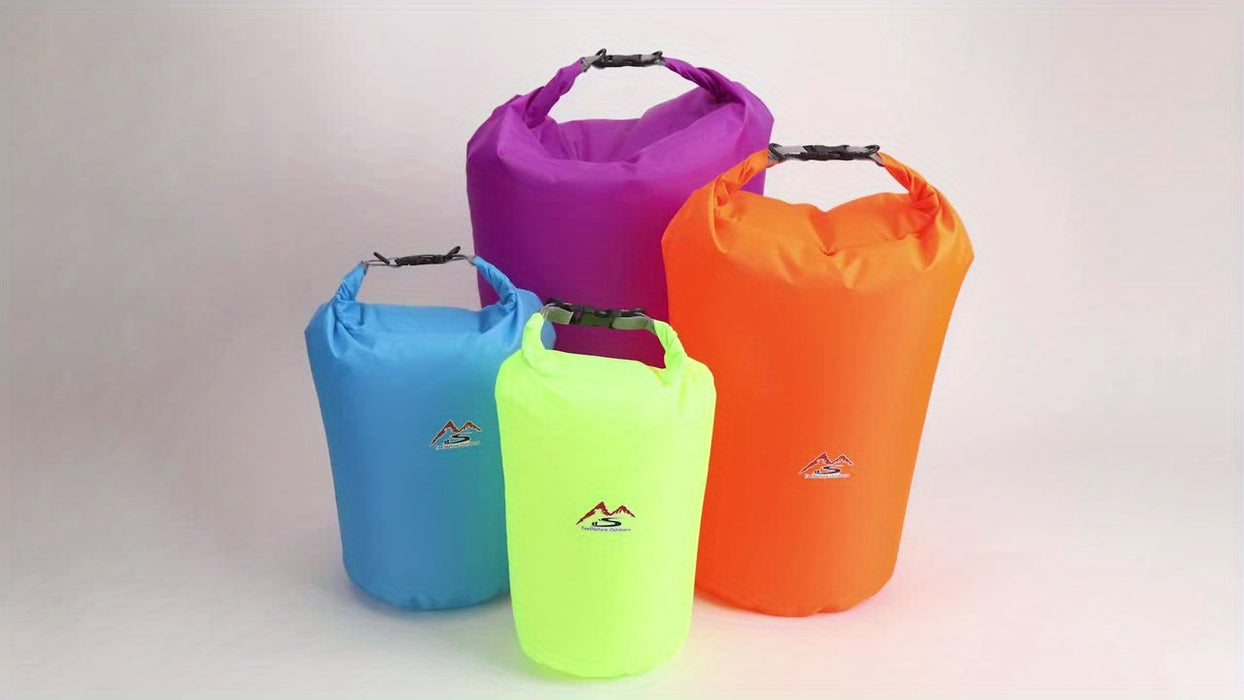 1.32gal/2.64gal/5.28gal/10.57gal/18.49gal Nylon Dry Bags, Waterproof Floating Dry Gear Sacks for Boating, Fishing, Rafting, Swimming, Durable Spinner Wheel Type Outdoor Dry Bags