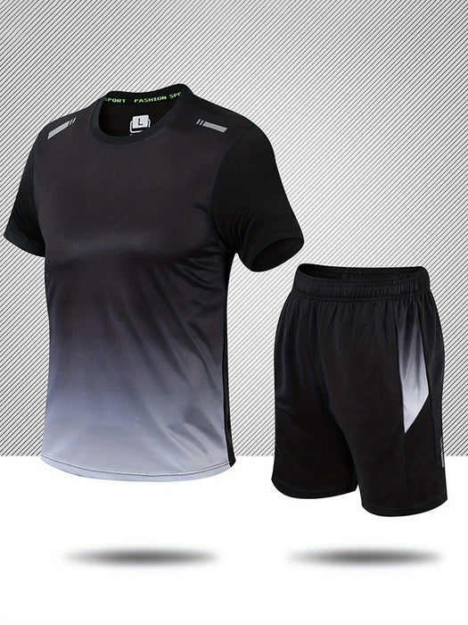 Men'S Sportswear for Running And Fitness, Breathable Short-Sleeve T-Shirt, Quick-Dry Clothing, Basketball Gear, Summer Tank Top.
