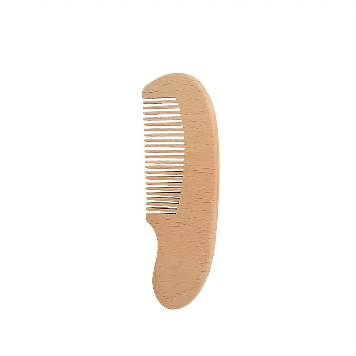 2pcs/Kit Soft Youngsters Hair Brush Comb Set for Youngsters Wooden Handle Head Comfort Massager