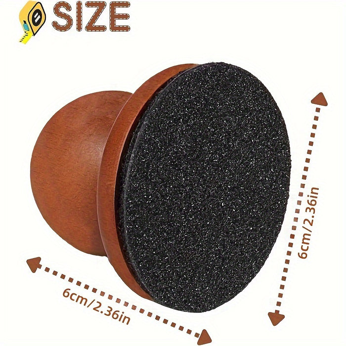 Stress-Free Dog Nail Grooming File – Scratch Board for Easy, Gentle Trimming with Black Abrasive Surface & Wooden Handle – Perfect for All Dog Breeds