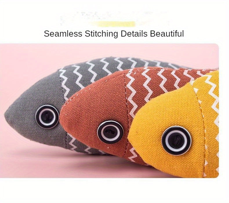 Durable Plush Cat Toy: Realistic Pillows for Indoor & Outdoor Teeth Grinding