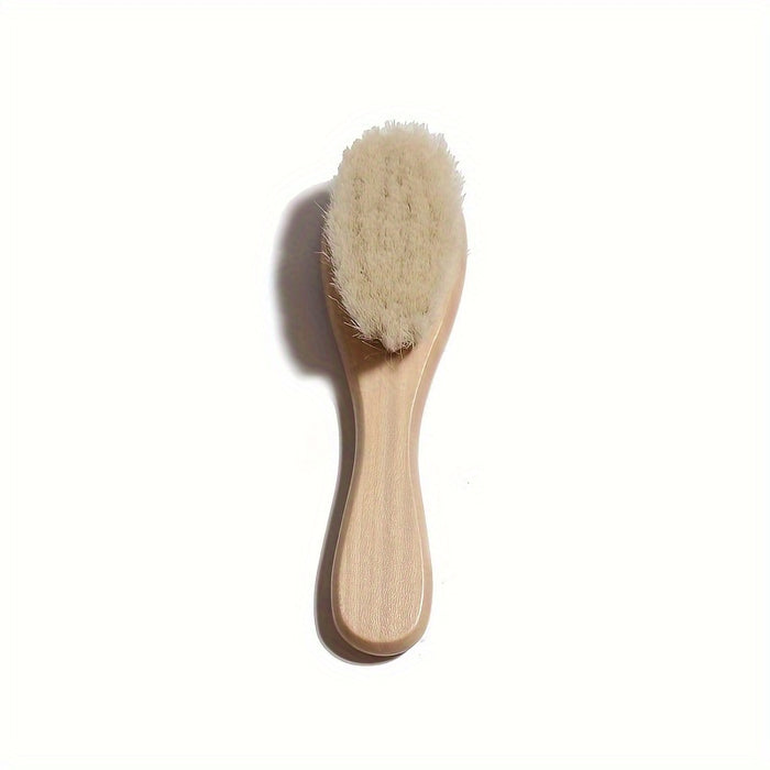 2pcs/Kit Soft Youngsters Hair Brush Comb Set for Youngsters Wooden Handle Head Comfort Massager