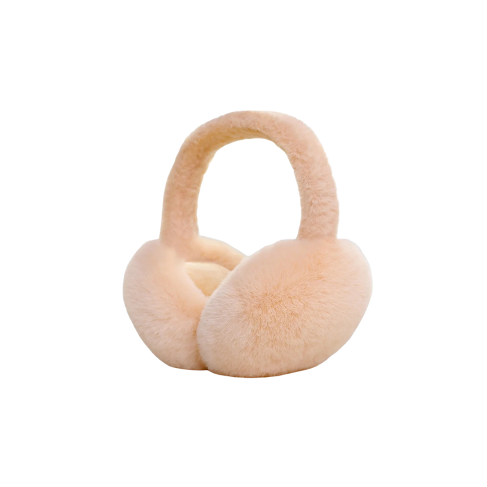 1PC Solid Color Soft Plush Ear Warmer Winter Warm Earmuffs Fashion  Ear Cover Outdoor Cold Protection Ear-Muffs Folding Earflap