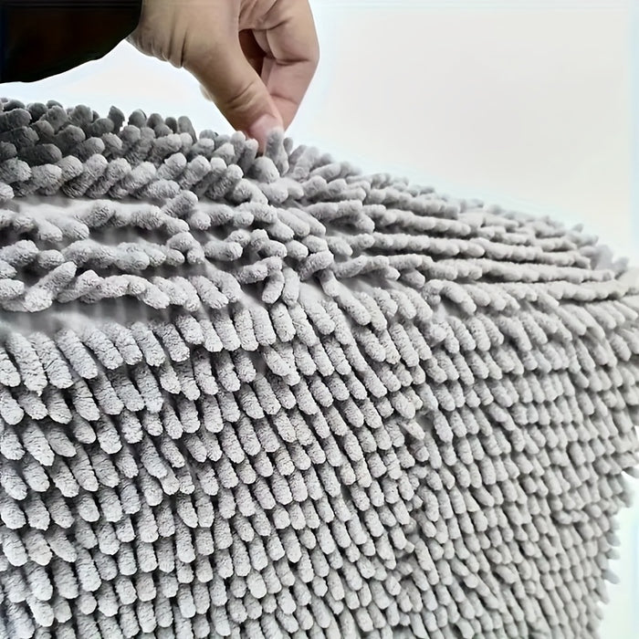 Keep Muddy Paws Out: Absorbent Microfiber Dog Doormat for Indoor Entryway