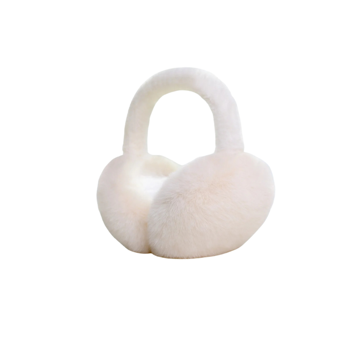 1PC Solid Color Soft Plush Ear Warmer Winter Warm Earmuffs Fashion  Ear Cover Outdoor Cold Protection Ear-Muffs Folding Earflap