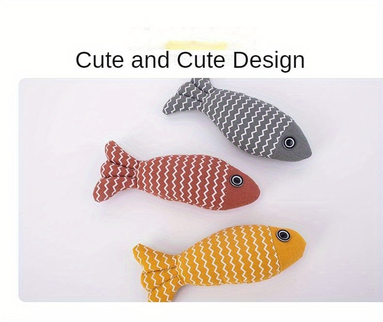 Durable Plush Cat Toy: Realistic Pillows for Indoor & Outdoor Teeth Grinding