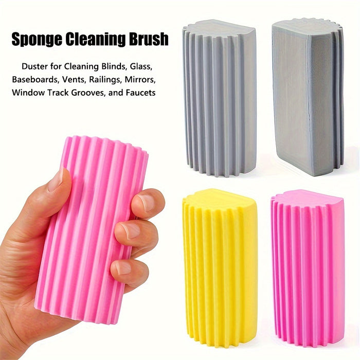 PVA Sponge Duster Set: High-Density, Multi-Functional Sponge Blocks for Living Room, Bathroom, Kitchen, Car, and Glass Cleaning