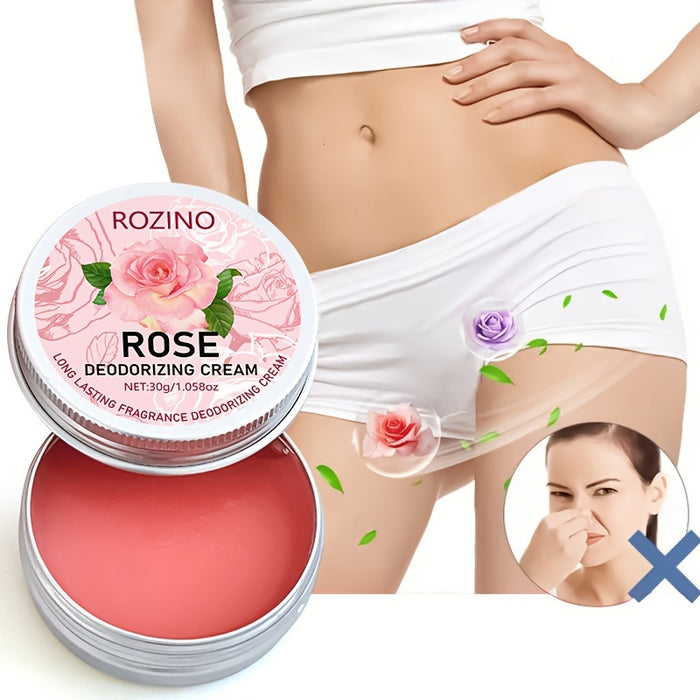 Pink Rose Deodorant Balm, a New Skin Experience, Pleasant Fragrance, Moisturizing Skin, Long-Lasting Fragrance, No Fear of Intimacy And Embarrassment, Suitable for Both Men And Women, Feel Free to Show Your Beauty