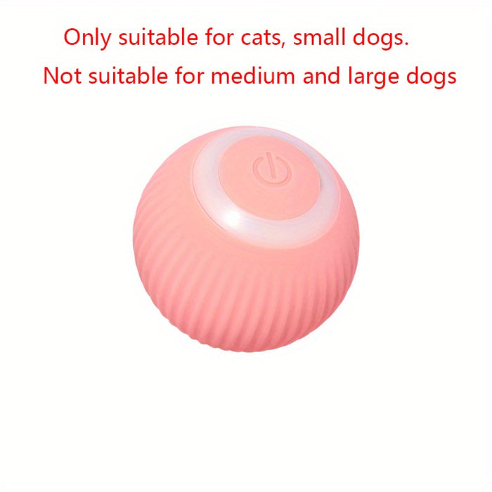 Interactive Electric Rolling Ball Cat Toy: Self-Moving & Smart Play for Kittens & Cats