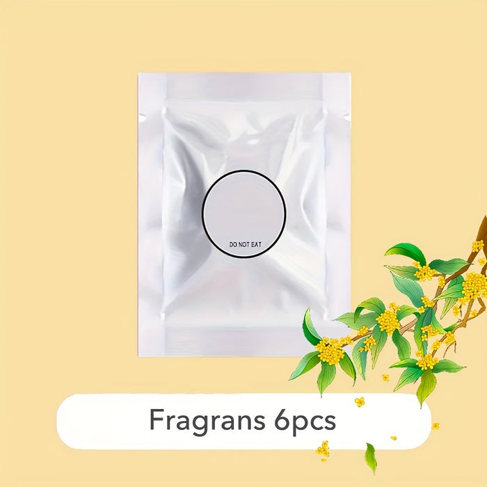 6-piece Bear Pilot 6-Piece Car Air Freshener Set: Refill Your Car with Long-Lasting Fresh Scent