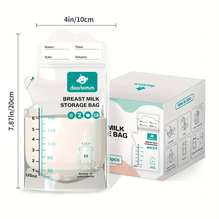 Breast Milk Storage Bags, 3oz Breast Milk Storage Bags and Stand Up Pouch