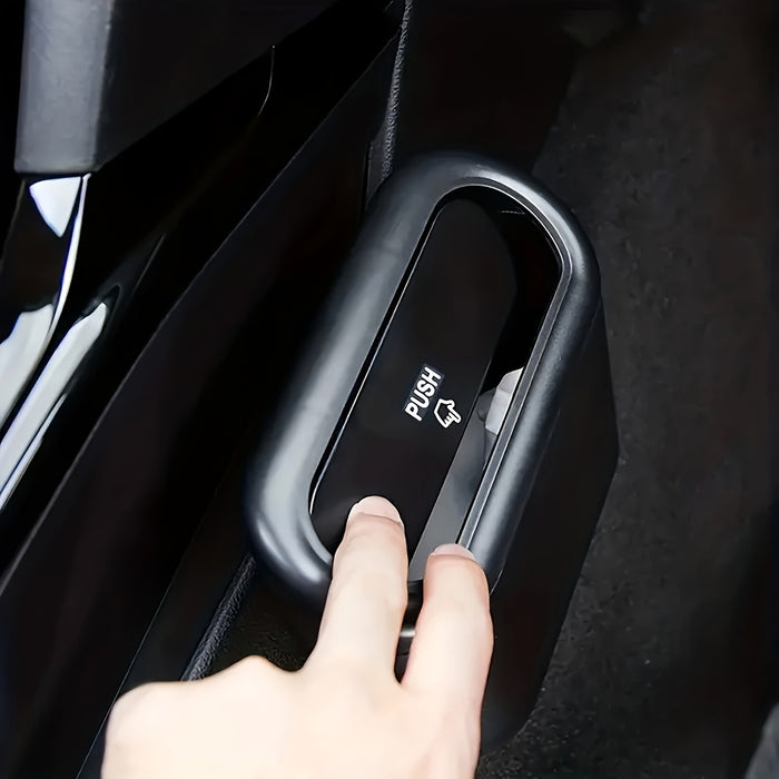 Car Door Hanging Trash Can with Lid Includes 1 Roll of Garbage Bags