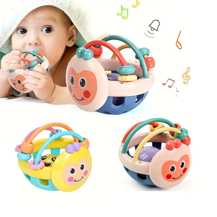 Stimulate & Soothe: Sensory Rattle & Teething Balls for - Enhance Motor Skills, Curiosity, And Comfort