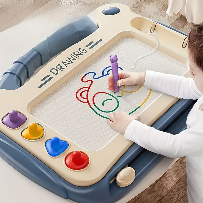 Children'S Drawing Board Toys, Early Childhood Education Learning Toys, Perfect Birthday Gifts For Boys And Girls, Easter/Children'S Day Gifts (4 Stamps+1 Paintbrush+4 Brackets)