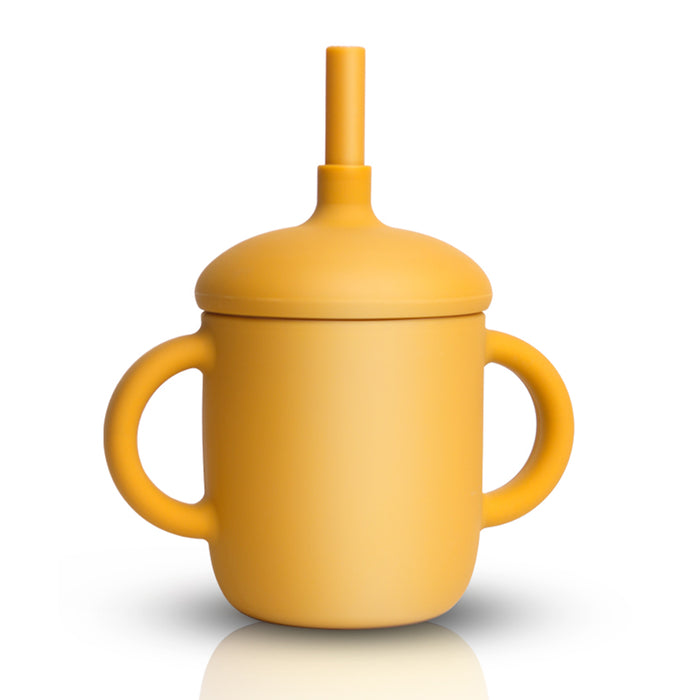 Baby Learning Drinking Cup: Get Ready for Fun with Our Food-Grade Silicone Water Cup!
