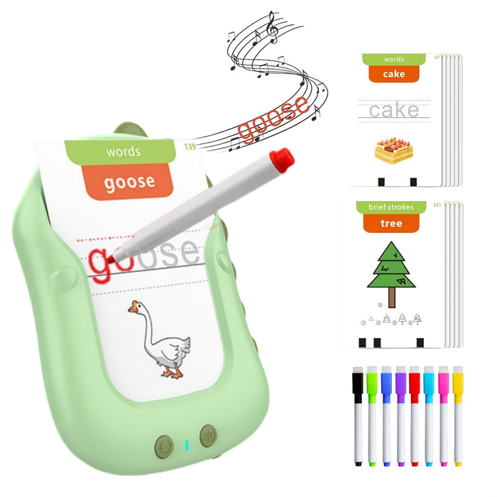 Talking Flash Cards For Toddlers 3-8 Years, 224 Sight Words, Montessori Learning Toys, Speech Therapy & Autism Sensory Toys For Kids, Educational Toys For Boys & Girls