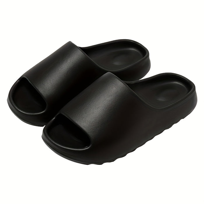 Men's EVA Cloud Slides: Non-Slip Open Toe Beach & Shower Shoes for Spring/Summer