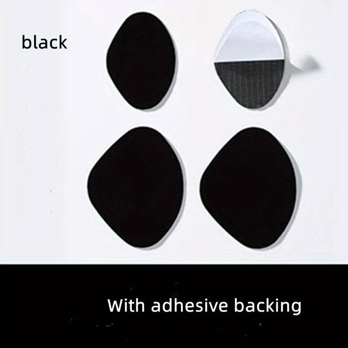 Athletic Shoe Heel Repair Patch - Mesh Upper & Inner Lining Anti-Wear Fabric, Prevents Holes & Cracks, Ideal for Sneaker Restoration, Heel Protection | Snug Fit Design | Textured Surface, Shoe Accessories