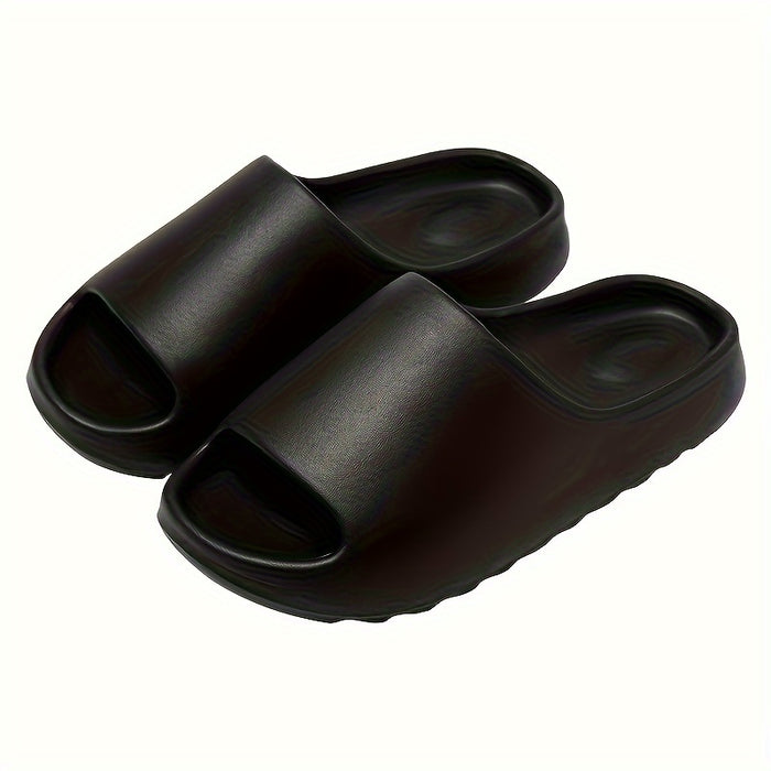 Men's EVA Cloud Slides: Non-Slip Open Toe Beach & Shower Shoes for Spring/Summer