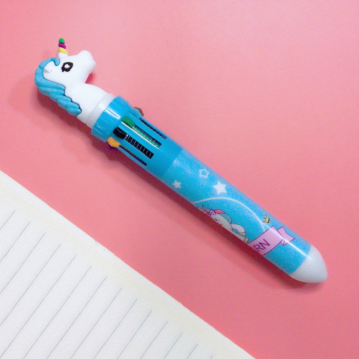 1pcs 10 Color Kawaii Ballpoint Pens, Cute Novelty Gel Pens for Students, Office Supplies, Halloween & Christmas Gifts