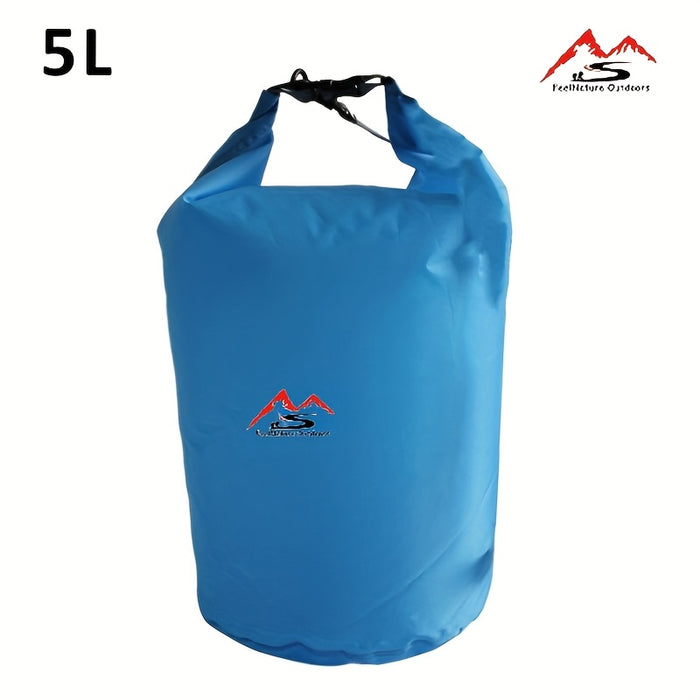 1.32gal/2.64gal/5.28gal/10.57gal/18.49gal Nylon Dry Bags, Waterproof Floating Dry Gear Sacks for Boating, Fishing, Rafting, Swimming, Durable Spinner Wheel Type Outdoor Dry Bags