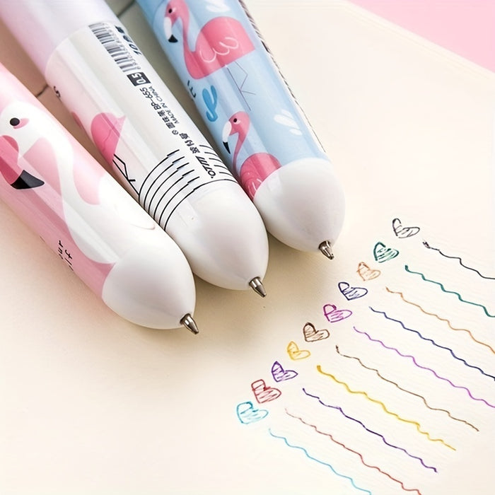 1pcs 10 Color Kawaii Ballpoint Pens, Cute Novelty Gel Pens for Students, Office Supplies, Halloween & Christmas Gifts