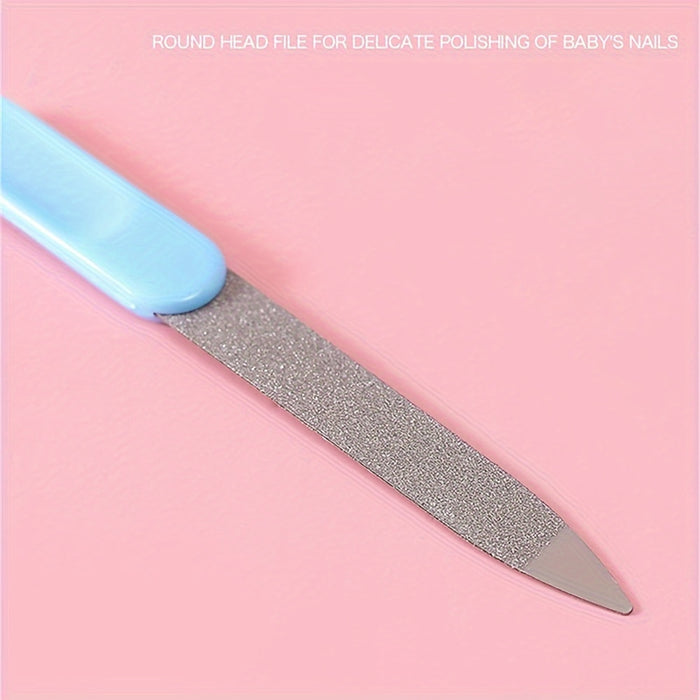 6pcs/set, Comb Brush Nail Clipper Scissors Set, Manicure Pedicure Tool Set