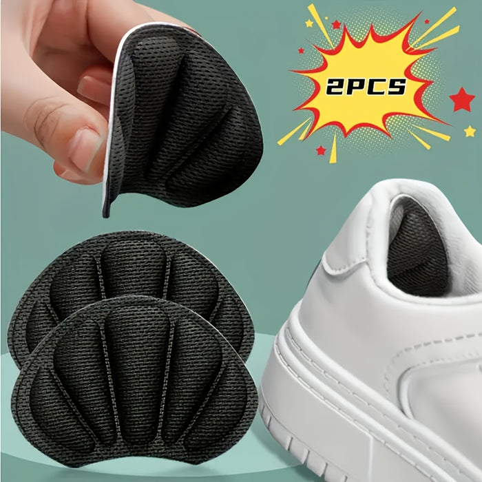 A Pair of Sports Shoes with Heel Stickers for Men And Women, Designed to Prevent Slipping And Rubbing at The Heel, Adjustable Half-Size Insoles.
