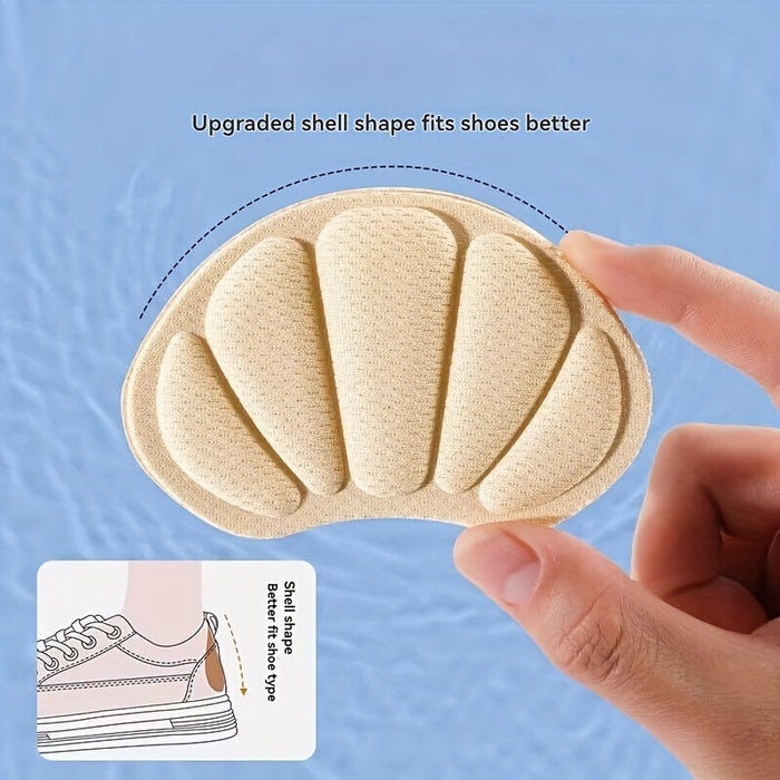 A Pair of Sports Shoes with Heel Stickers for Men And Women, Designed to Prevent Slipping And Rubbing at The Heel, Adjustable Half-Size Insoles.