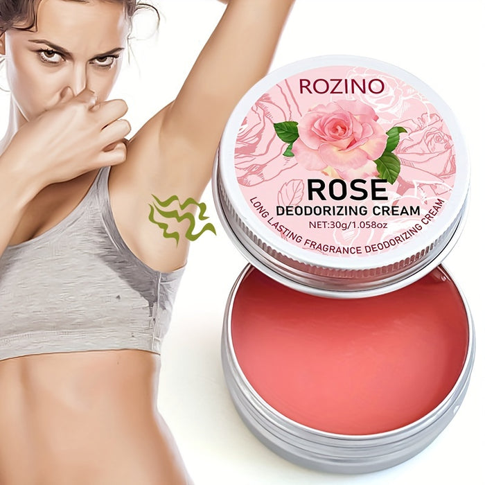 Pink Rose Deodorant Balm, a New Skin Experience, Pleasant Fragrance, Moisturizing Skin, Long-Lasting Fragrance, No Fear of Intimacy And Embarrassment, Suitable for Both Men And Women, Feel Free to Show Your Beauty