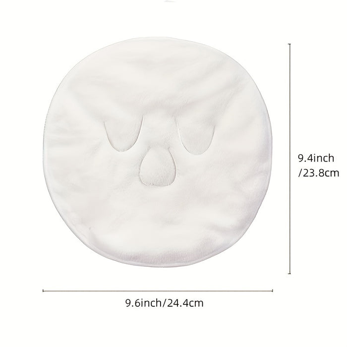 1pc Reusable Hot and Cold Facial Mask Towel for Skin Care, Moisturizing Steam Face Towel for Home and Salon Beauty, Unscented, No Electricity or Battery Needed